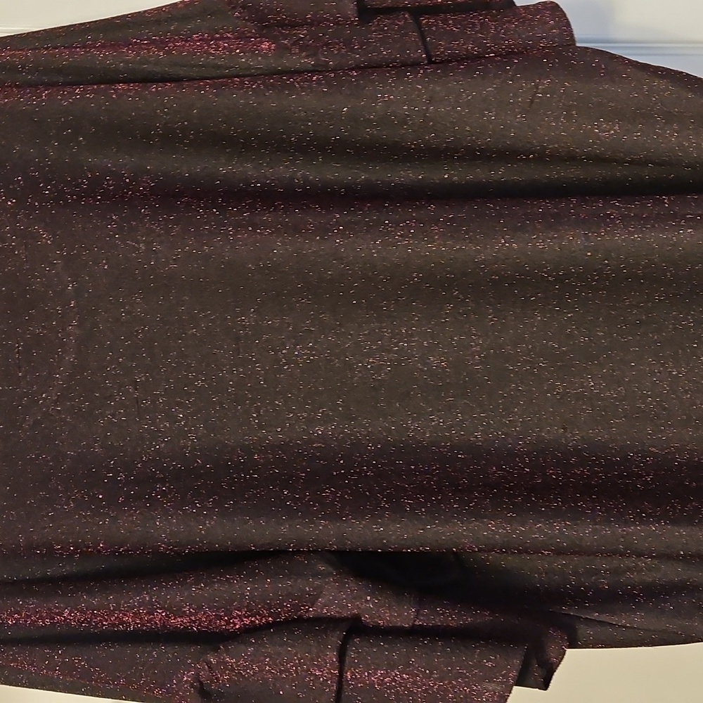 Michael Kors Shimmering Black and Red Blouse - Picture 5 of 5